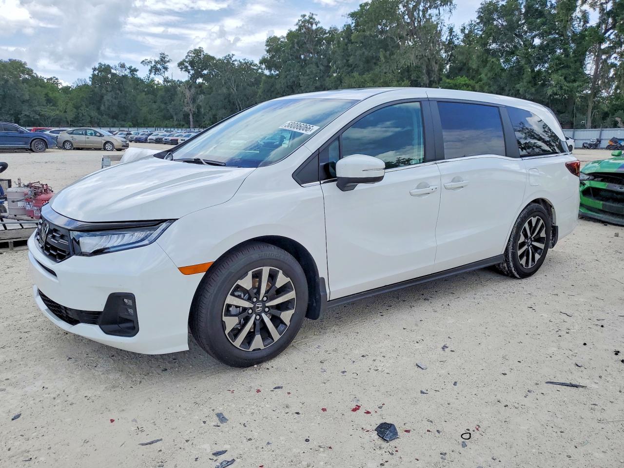 2026 Honda Odyssey EX-L, VIN 5FNRL6H60TB041437 — Днище