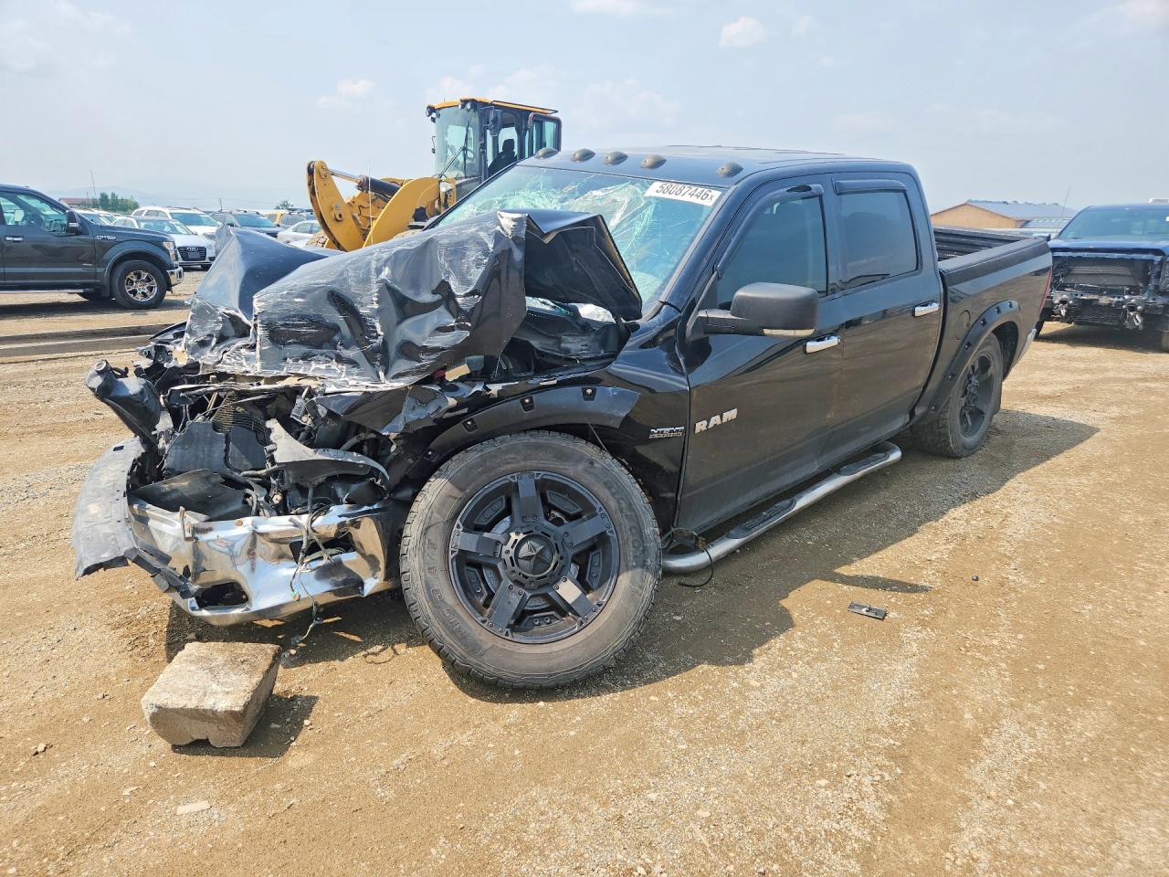 2009 Dodge 1500 SLT, VIN 1D3HV13T39S718943 — Перед