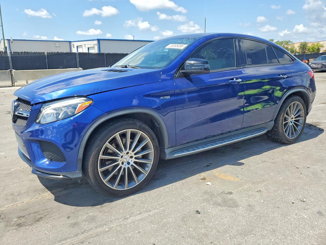 2019 Mercedes-Benz GLE 43 AMG, VIN 4JGED6EB6KA152980 — Minor dents and scratches