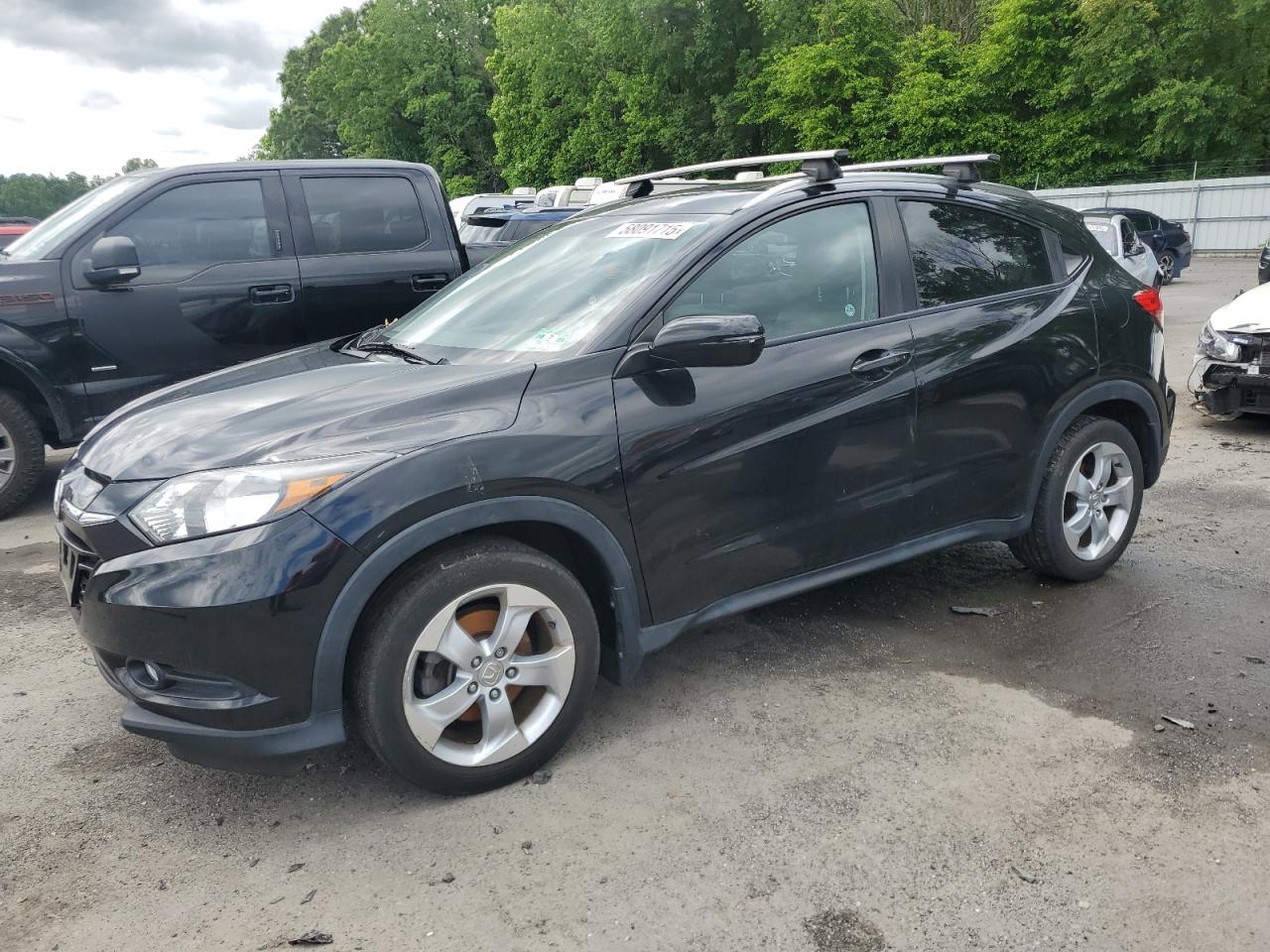 2016 Honda HR-V EX-L, VIN 3CZRU5H77GM728216 — Partial repair