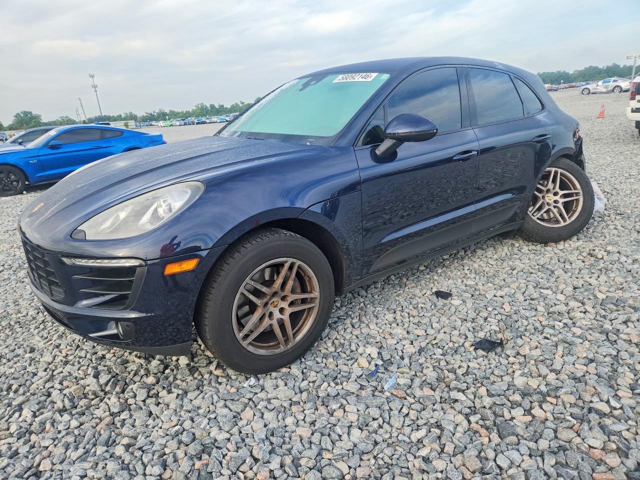 2017 Porsche Macan, VIN WP1AA2A53HLB02974 — Rear end