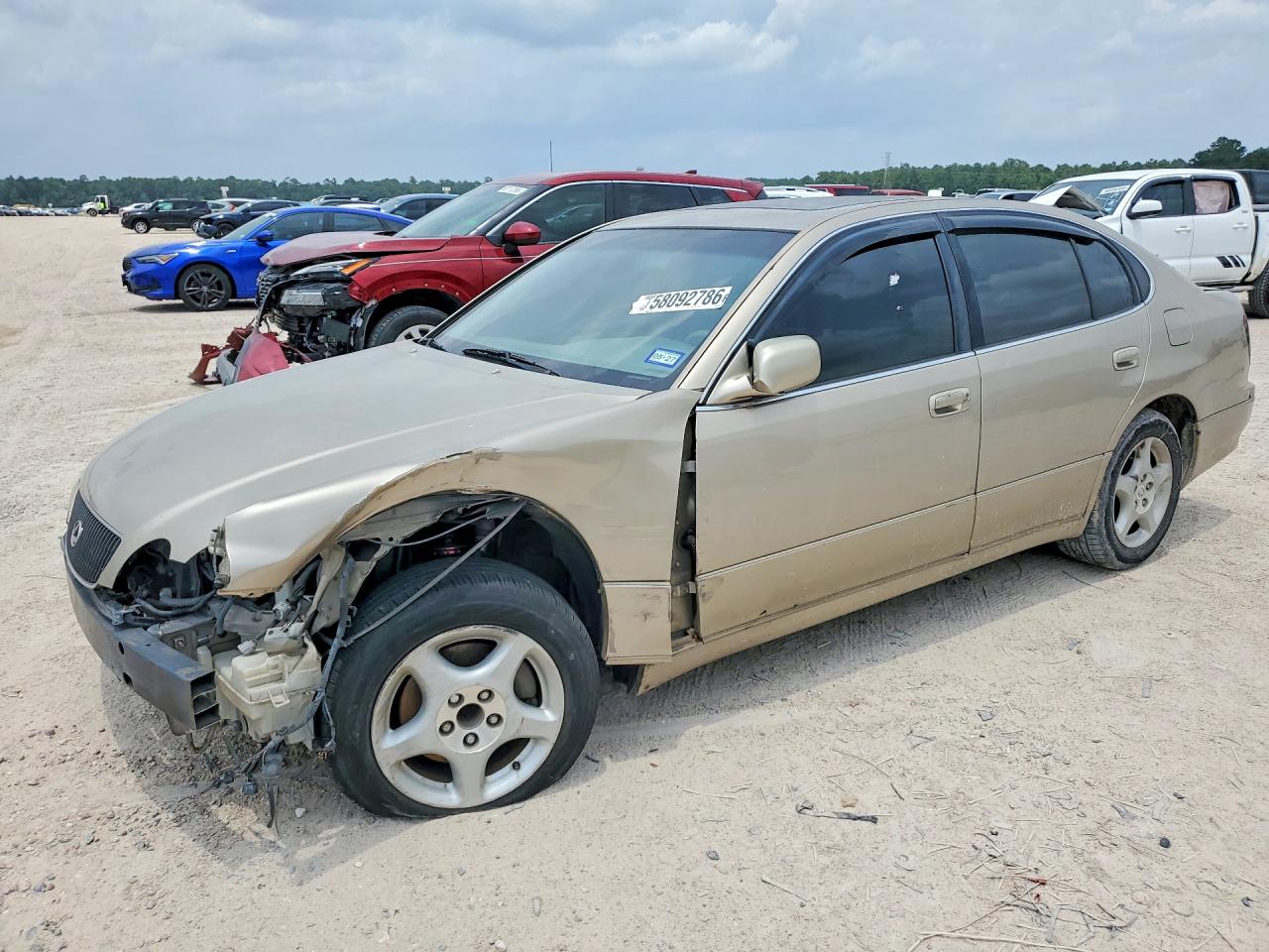 2000 Lexus GS 400, VIN JT8BH68X5Y0022026 — Front end