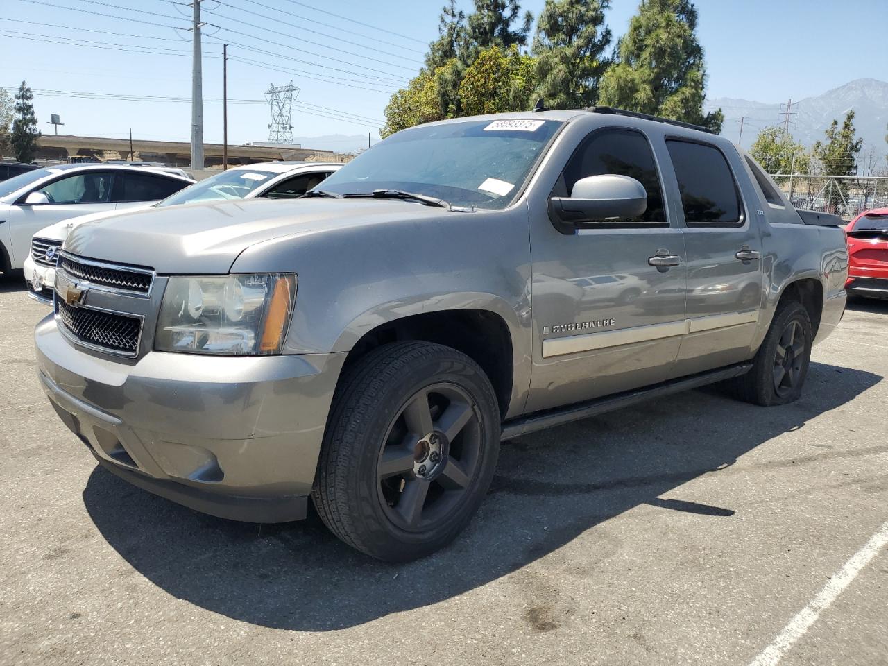 2007 Chevrolet Avalanche 3LT, VIN 3GNEC12017G248481 — Rear end