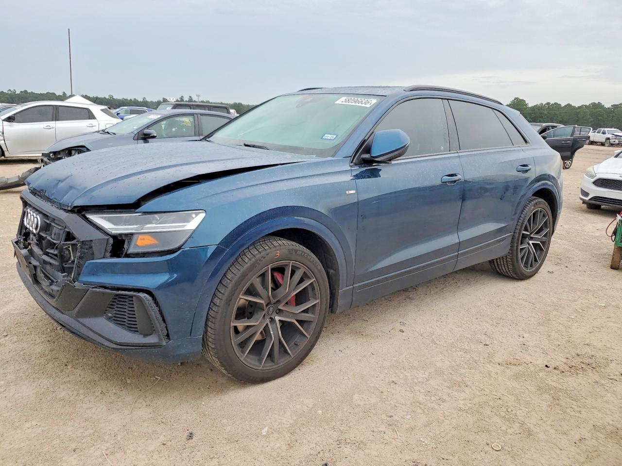 2020 Audi Q8 Premium Plus, VIN WA1EVAF12LD026197 — Front end