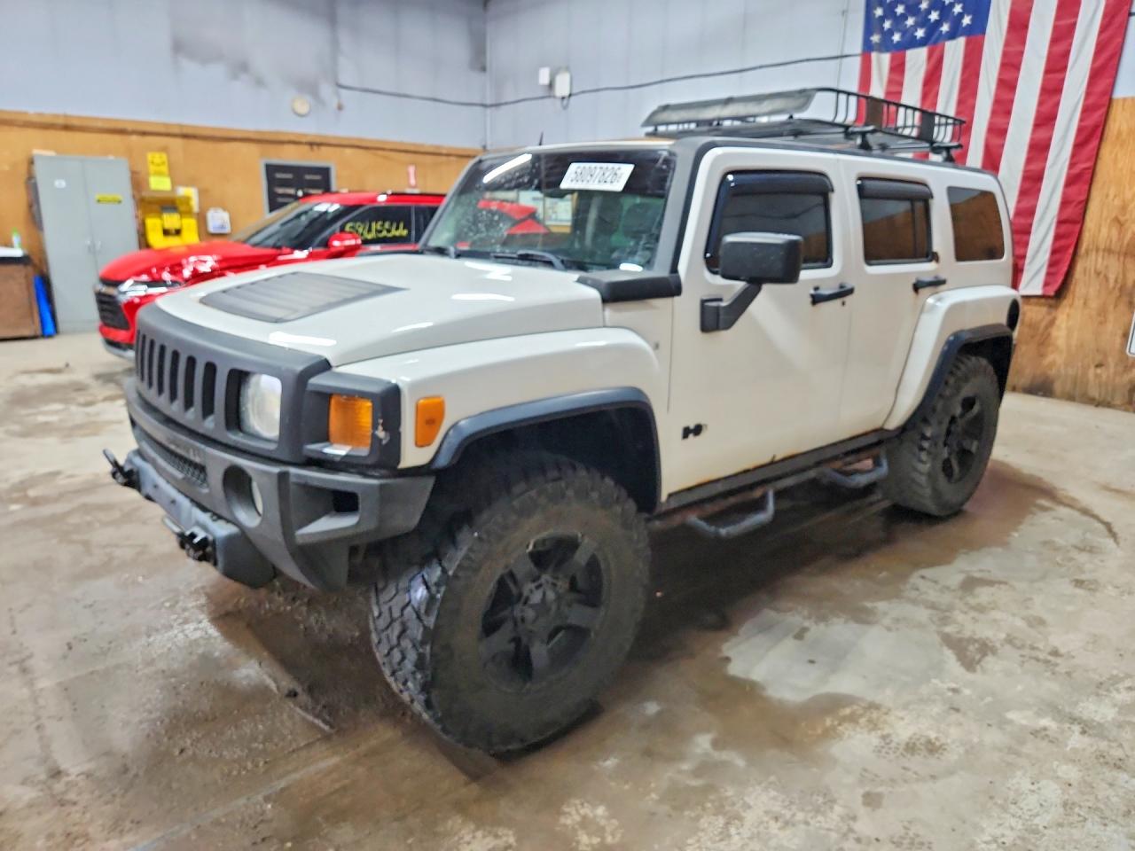 2009 Hummer H3 SUV, VIN 5GTEN13E298112570 — Water / flood