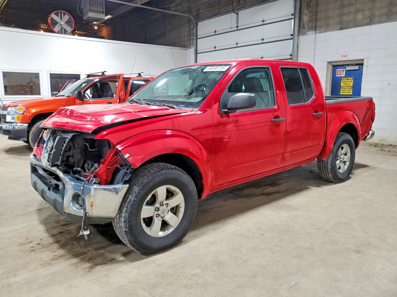 2011 Nissan Frontier SV, VIN 1N6AD0EV4BC444610 — Front end
