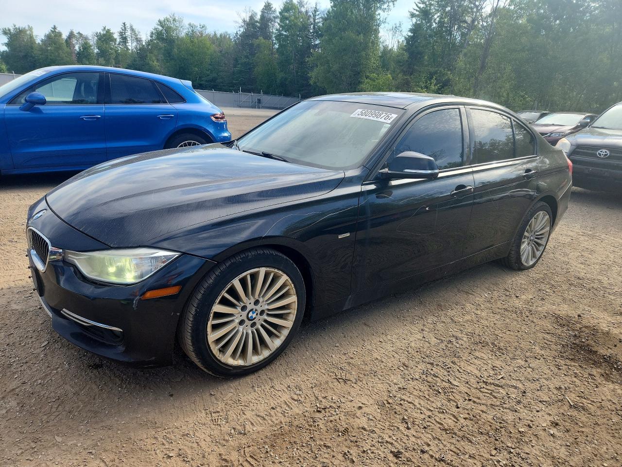 2013 BMW 3 Series 335i xDrive, VIN WBA3B9C56DF140444 — Vandalism