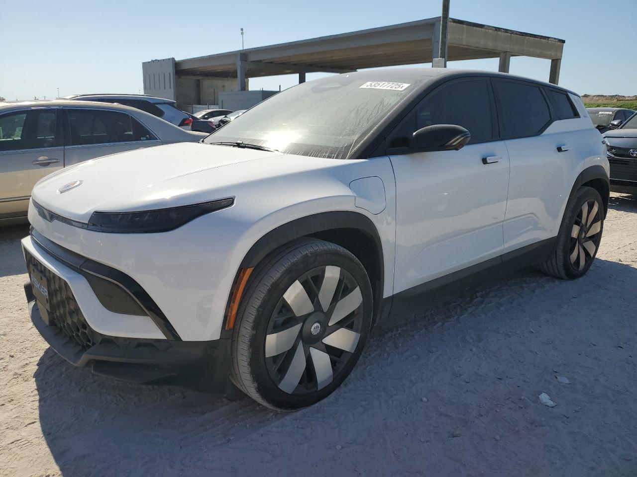 2023 Fisker Ocean Extreme, VIN VCF1EBU26PG007775 — Undercarriage