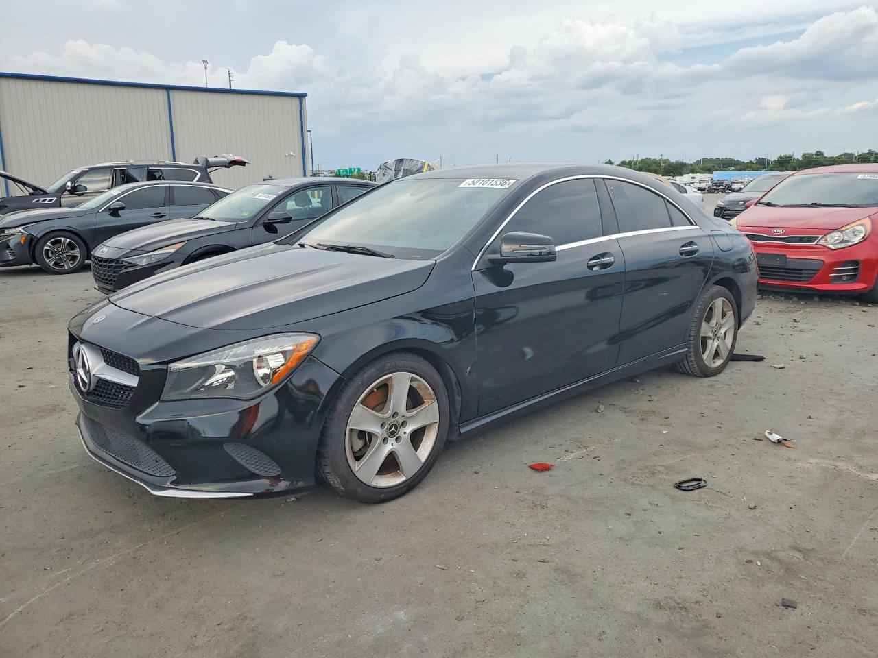 2018 Mercedes-Benz CLA 250, VIN WDDSJ4EBXJN592718 — Minor dents and scratches