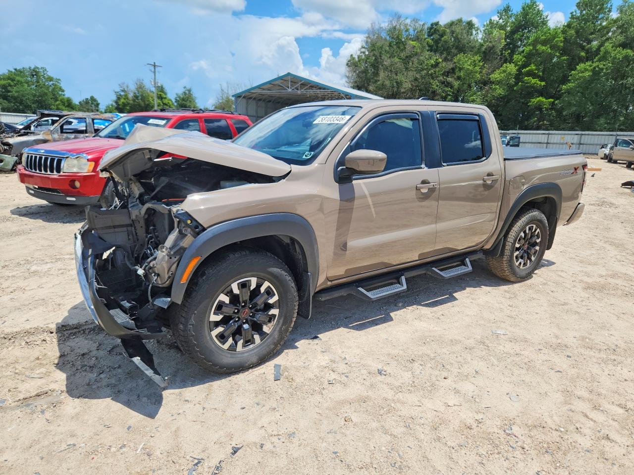 2023 Nissan Frontier Pro-X, VIN 1N6ED1EJ2PN633370 — Front end