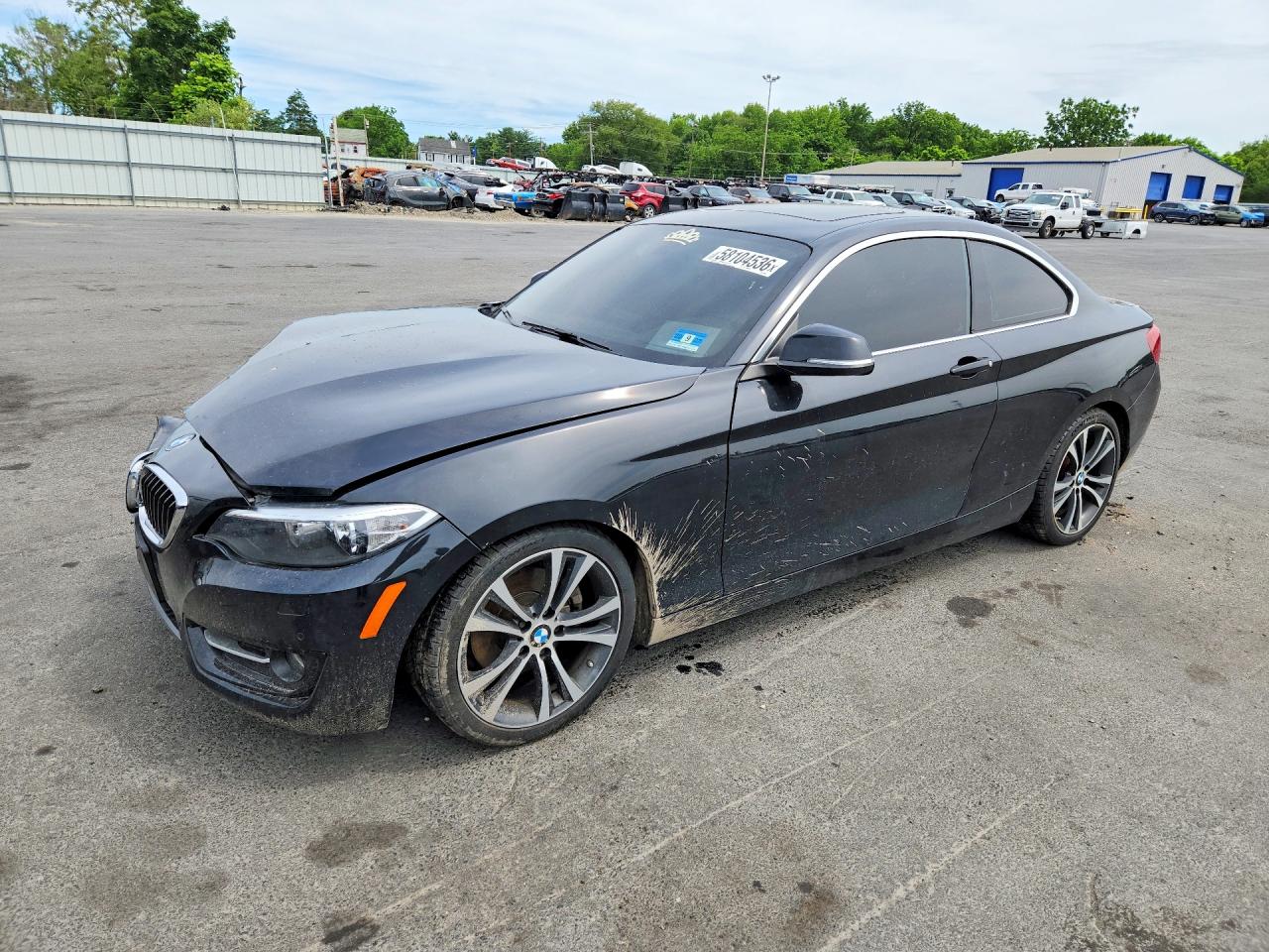 2014 BMW 2 Series 228i, VIN WBA1F5C58EV246082 — Front end