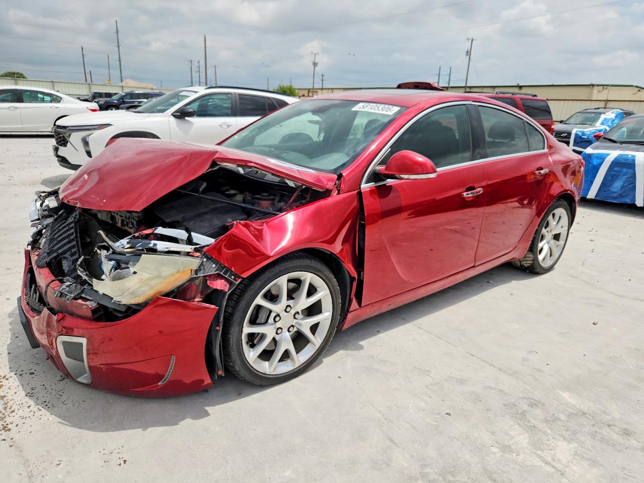 2012 Buick Regal GS, VIN 2G4GV5GV2C9195202 — Front end