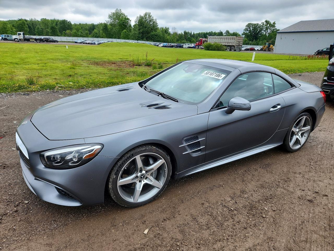2018 Mercedes-Benz SL 550, VIN WDDJK7DA3JF050583 — Hail