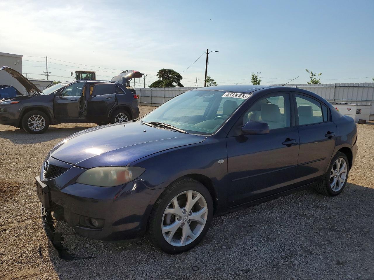 2009 Mazda 3 i Touring Value, VIN JM1BK32FX91217651 — Перед
