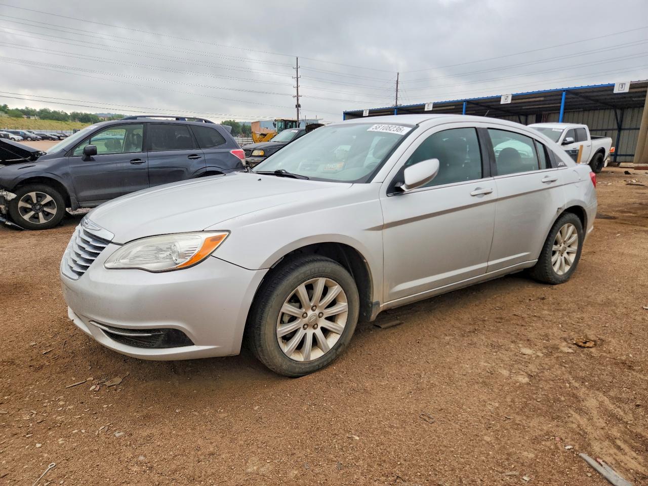 2012 Chrysler 200 Touring, VIN 1C3CCBBB5CN101366 — Burn