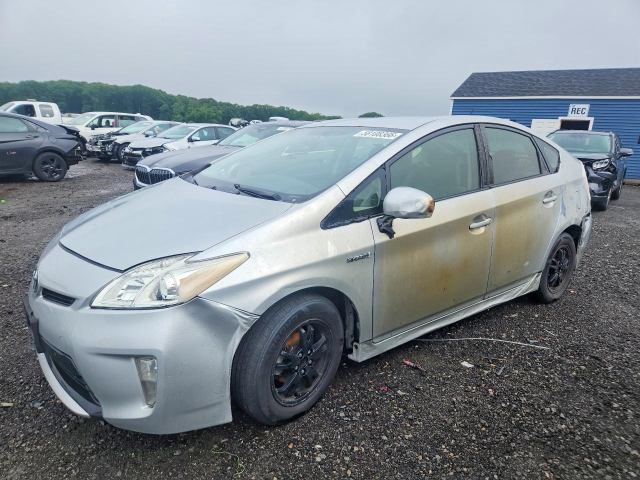 2012 Toyota Prius Two, VIN JTDKN3DU5C5506875 — Burn