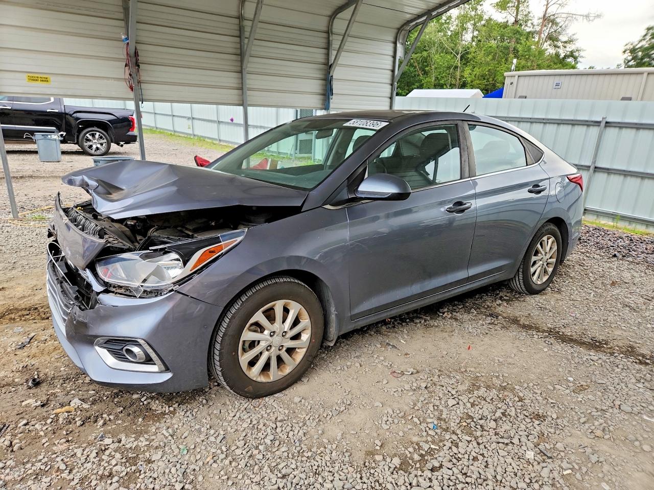 2020 Hyundai Accent SEL, VIN 3KPC24A63LE108237 — Front end