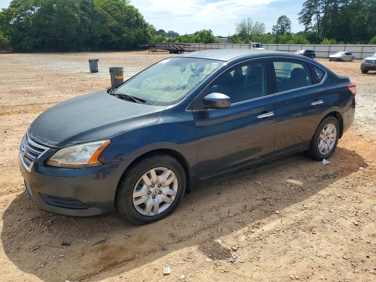 2014 Nissan Sentra SL, VIN 3N1AB7AP6EY220679 — Prior damage history
