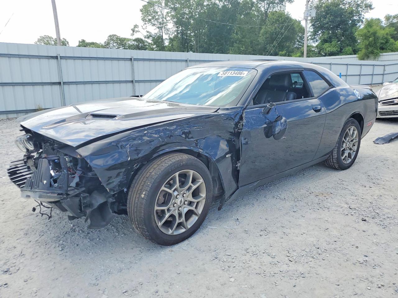 2017 Dodge Challenger GT, VIN 2C3CDZGG8HH574432 — Front end