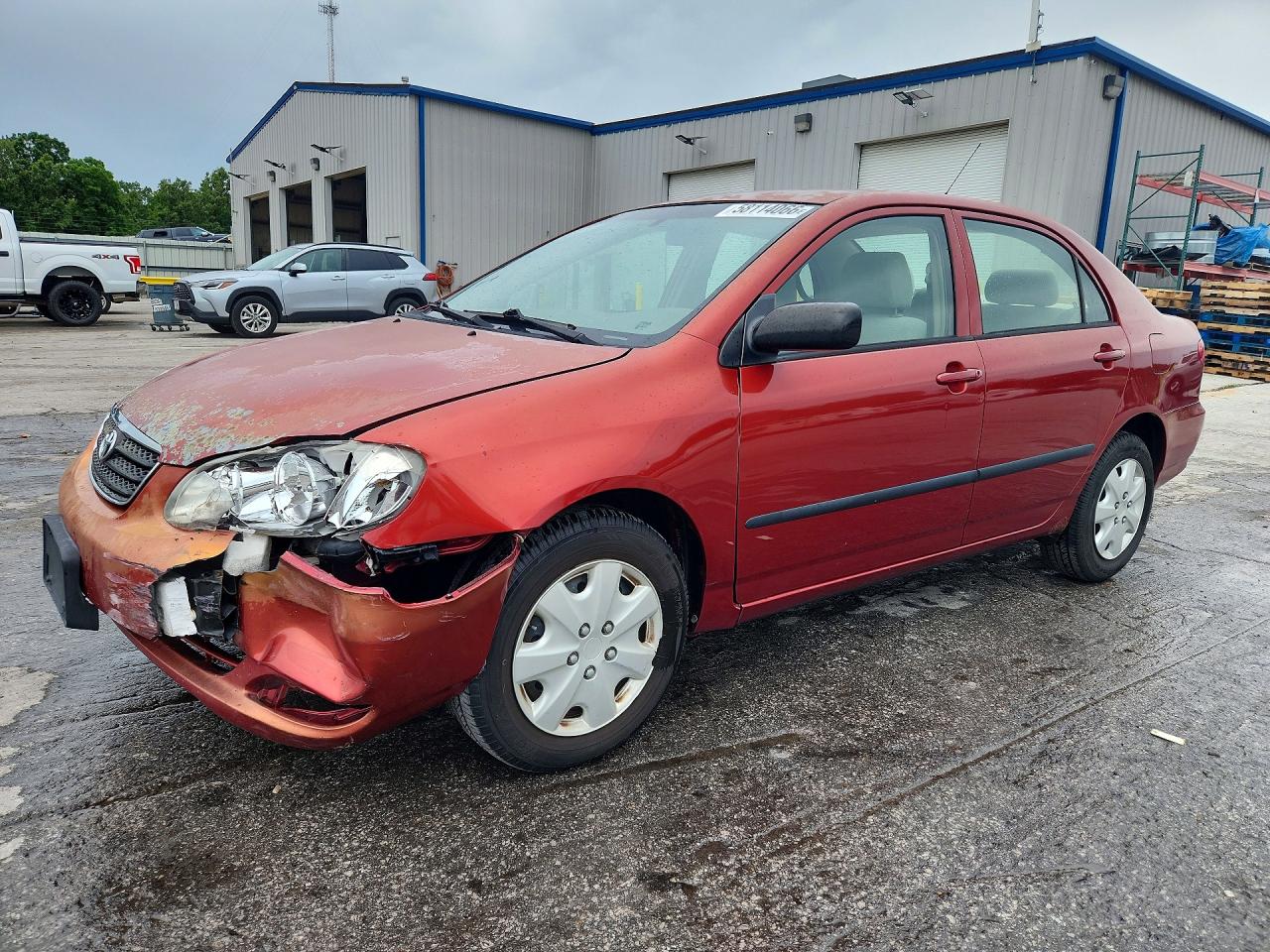 2008 Toyota Corolla CE, VIN 1NXBR32E18Z020508 — Front end