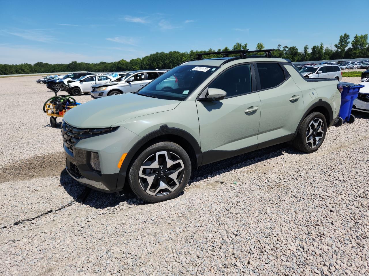 2023 Hyundai Santa Cruz Limited, VIN 5NTJEDAF1PH053837 — Front end