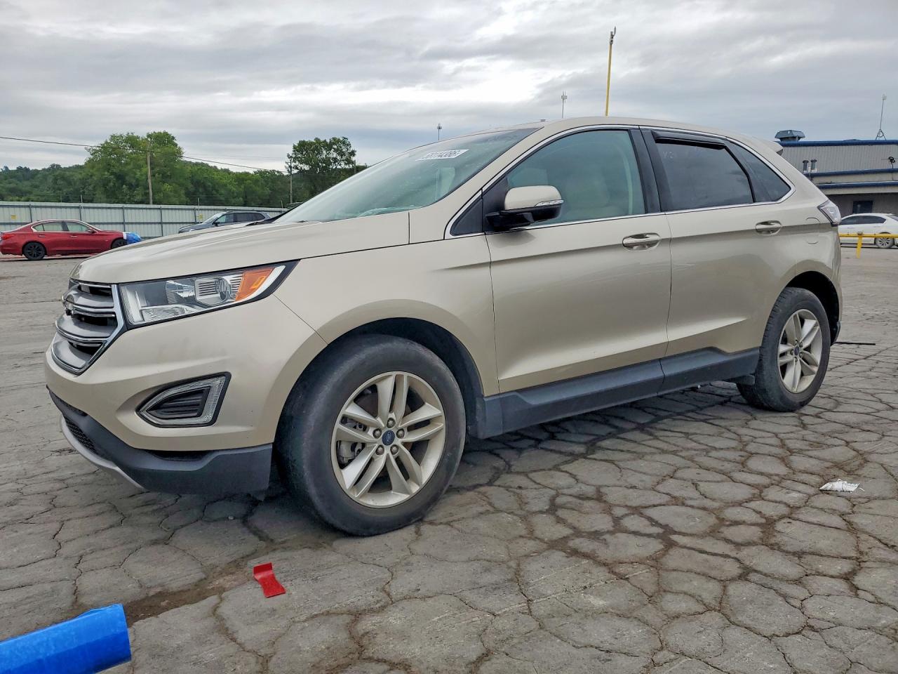 2017 Ford Edge SEL, VIN 2FMPK3J96HBB14680 — Minor dents and scratches