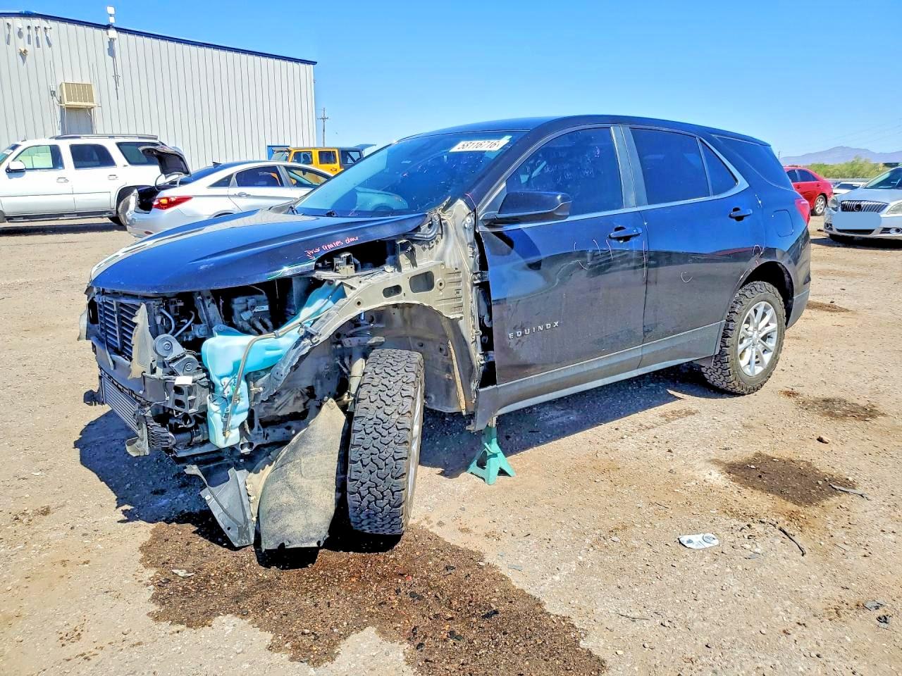 2021 Chevrolet Equinox LT, VIN 2GNAXUEV0M6160699 — Undercarriage