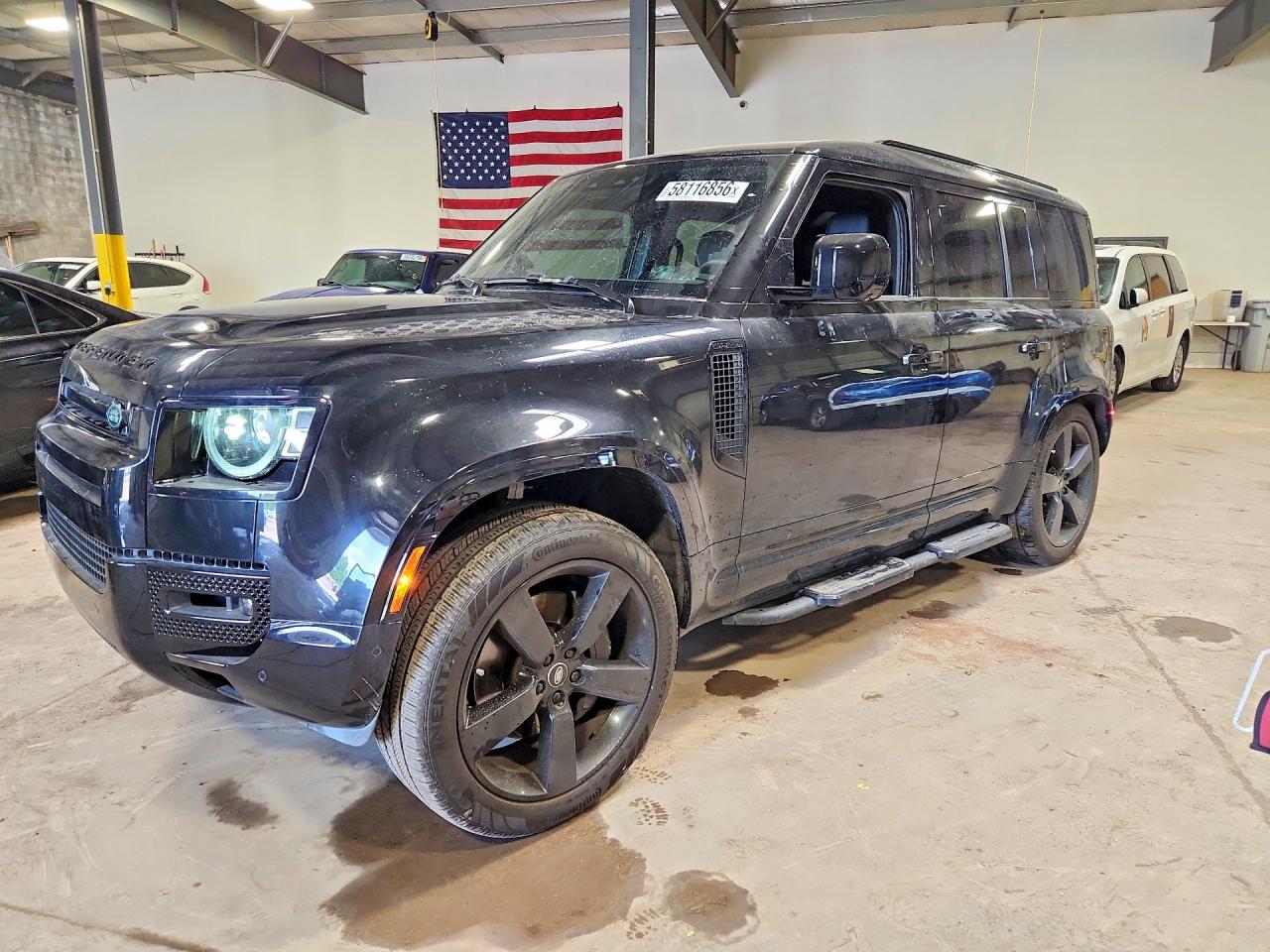 2025 Land Rover Defender X-Dynamic SE, VIN SALE27EU2S2392645 — Rear end