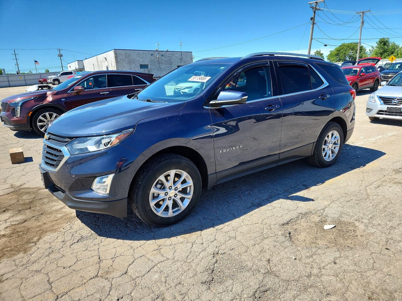 2018 Chevrolet Equinox LT, VIN 3GNAXSEV2JL294657 — Hail