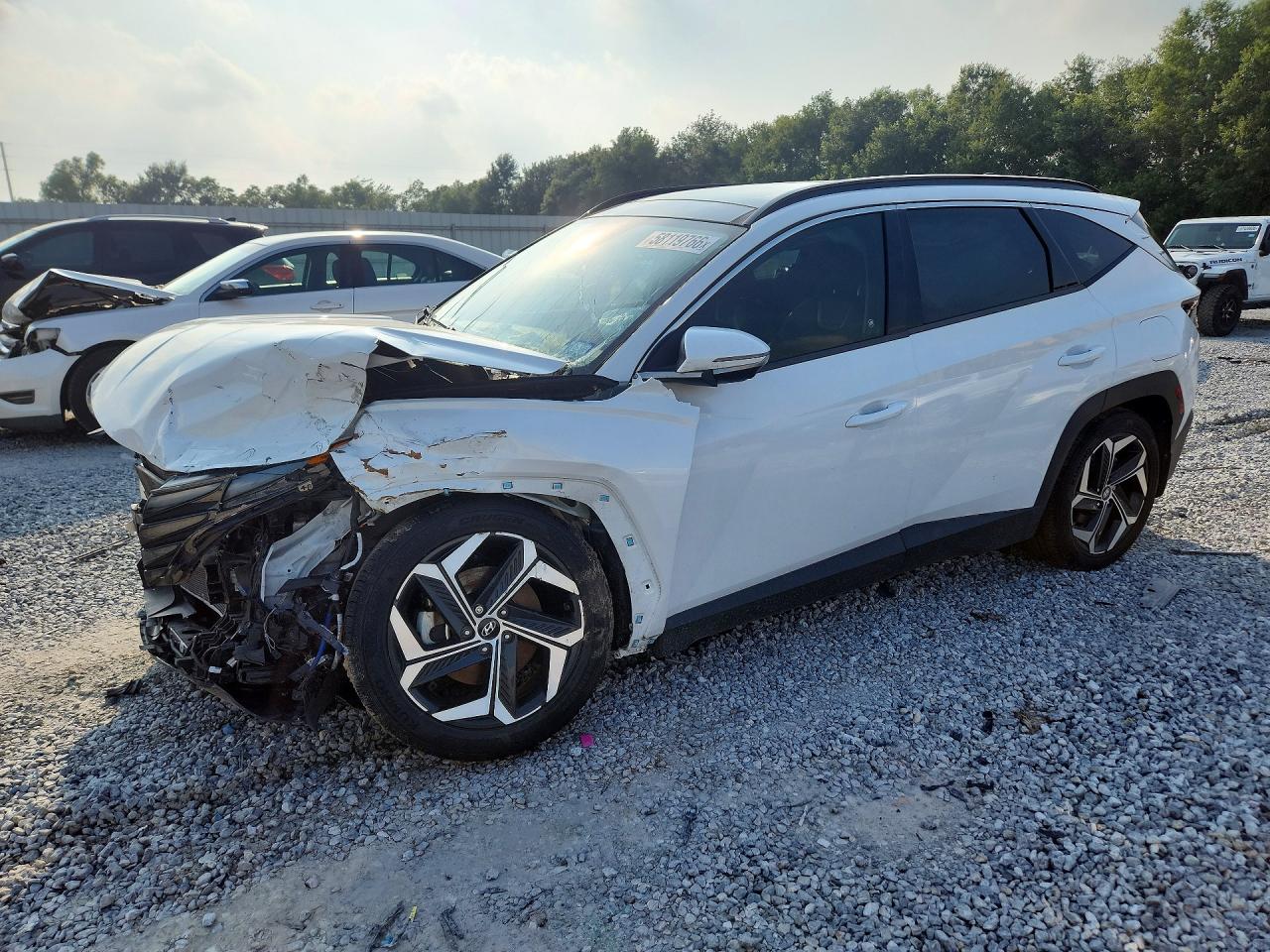 2022 Hyundai Tucson Limited, VIN 5NMJE3AE7NH051911 — Front end