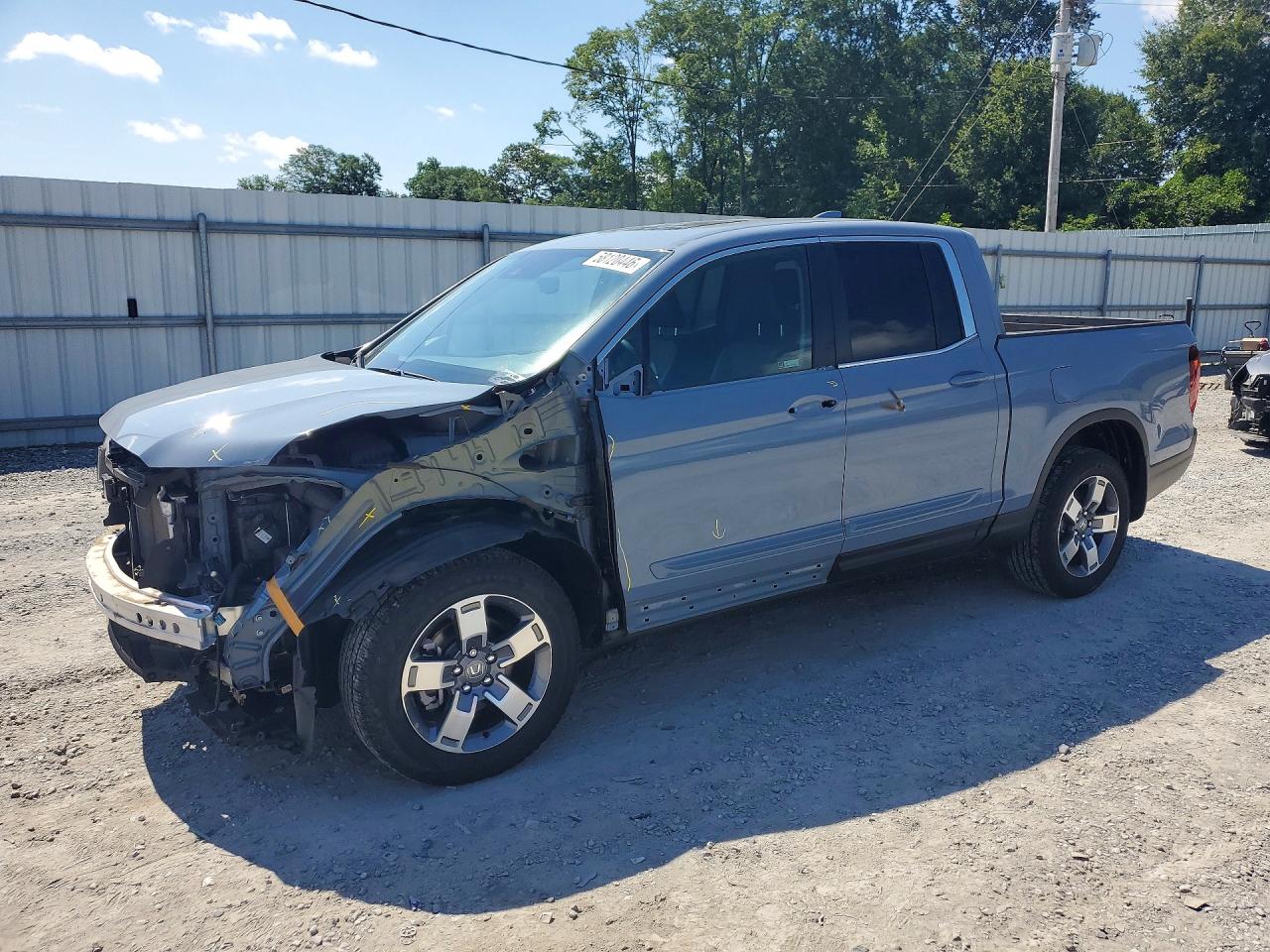 2024 Honda Ridgeline RTL, VIN 5FPYK3F50RB002161 — Front end