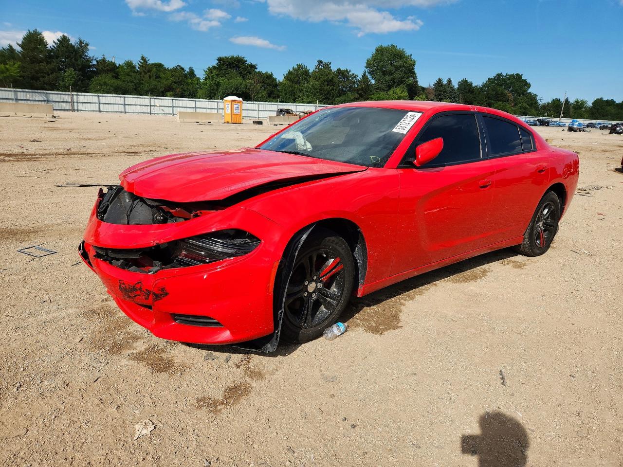 2022 Dodge Charger SXT, VIN 2C3CDXBG5NH212551 — Front end