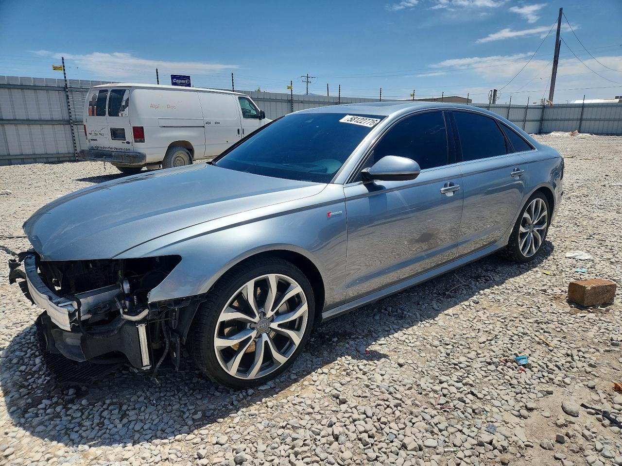 2013 Audi A6 Prestige, VIN WAUJGAFC4DN153042 — Перед