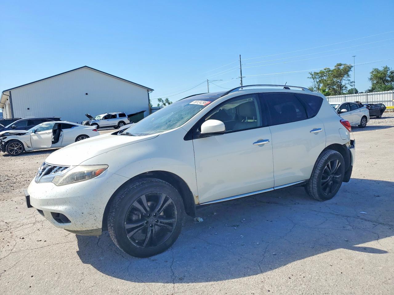 2011 Nissan Murano LE, VIN JN8AZ1MW6BW152593 — Rear end