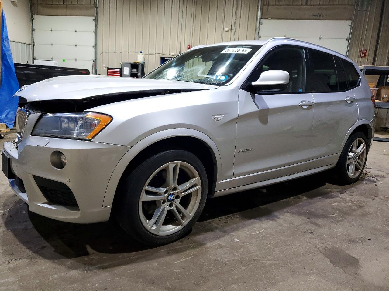 2014 BMW X3 xDrive35i, VIN 5UXWX7C57E0E80908 — Перед