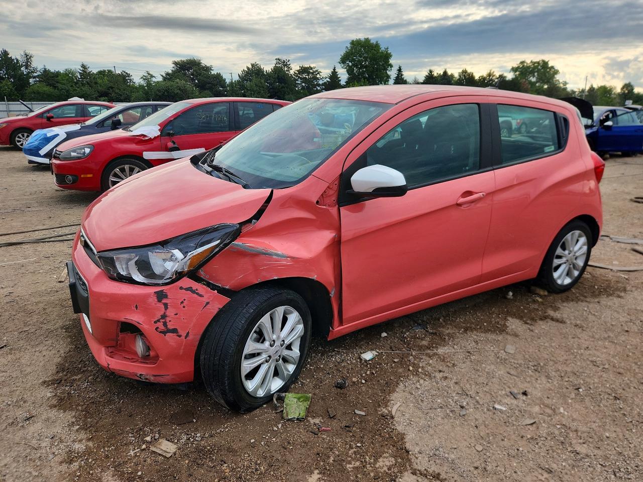 2018 Chevrolet Spark LT, VIN KL8CD6SA6JC472755 — Перед