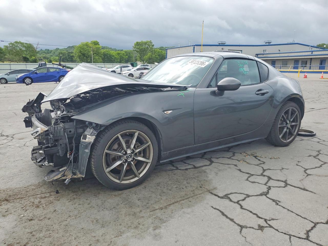 2019 Mazda MX-5 Miata Grand Touring, VIN JM1NDAM70K0308733 — Front end