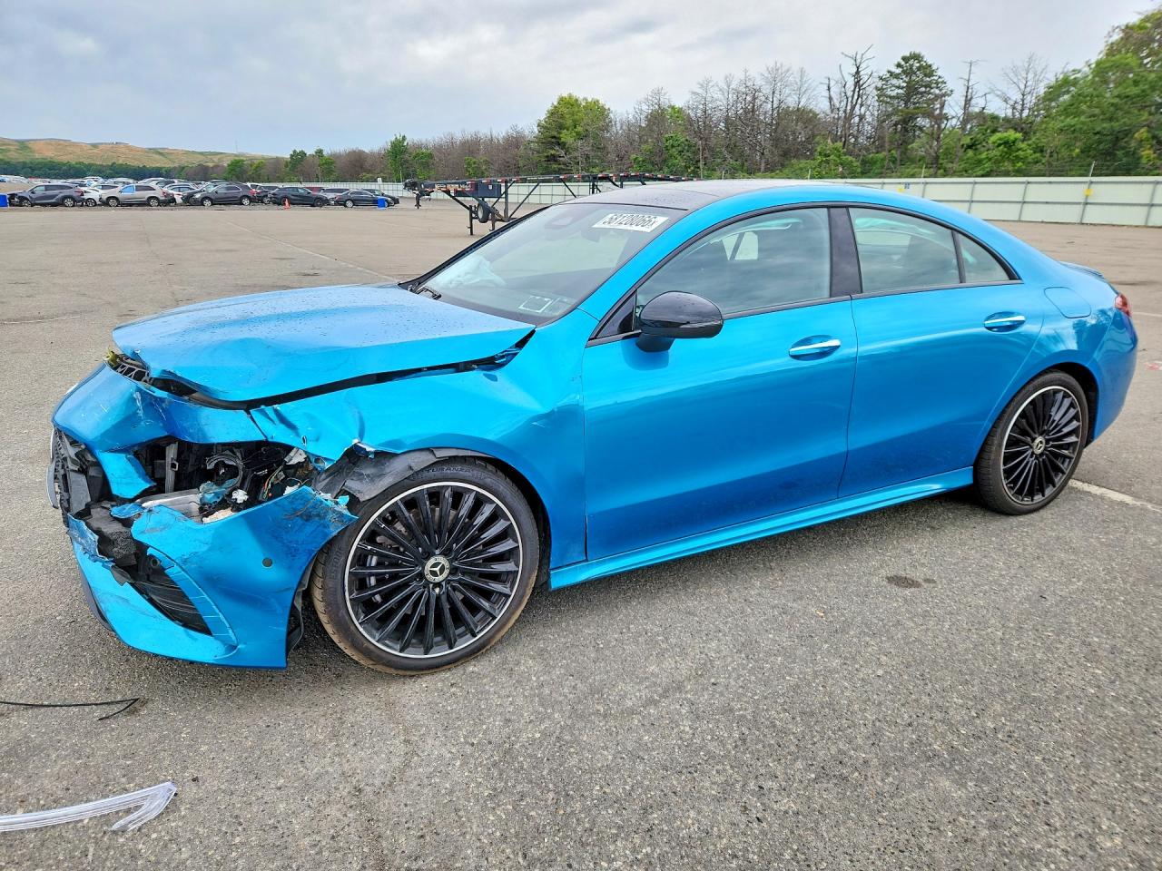 2025 Mercedes-Benz CLA 250, VIN W1K5J4HB4SN517443 — Front end