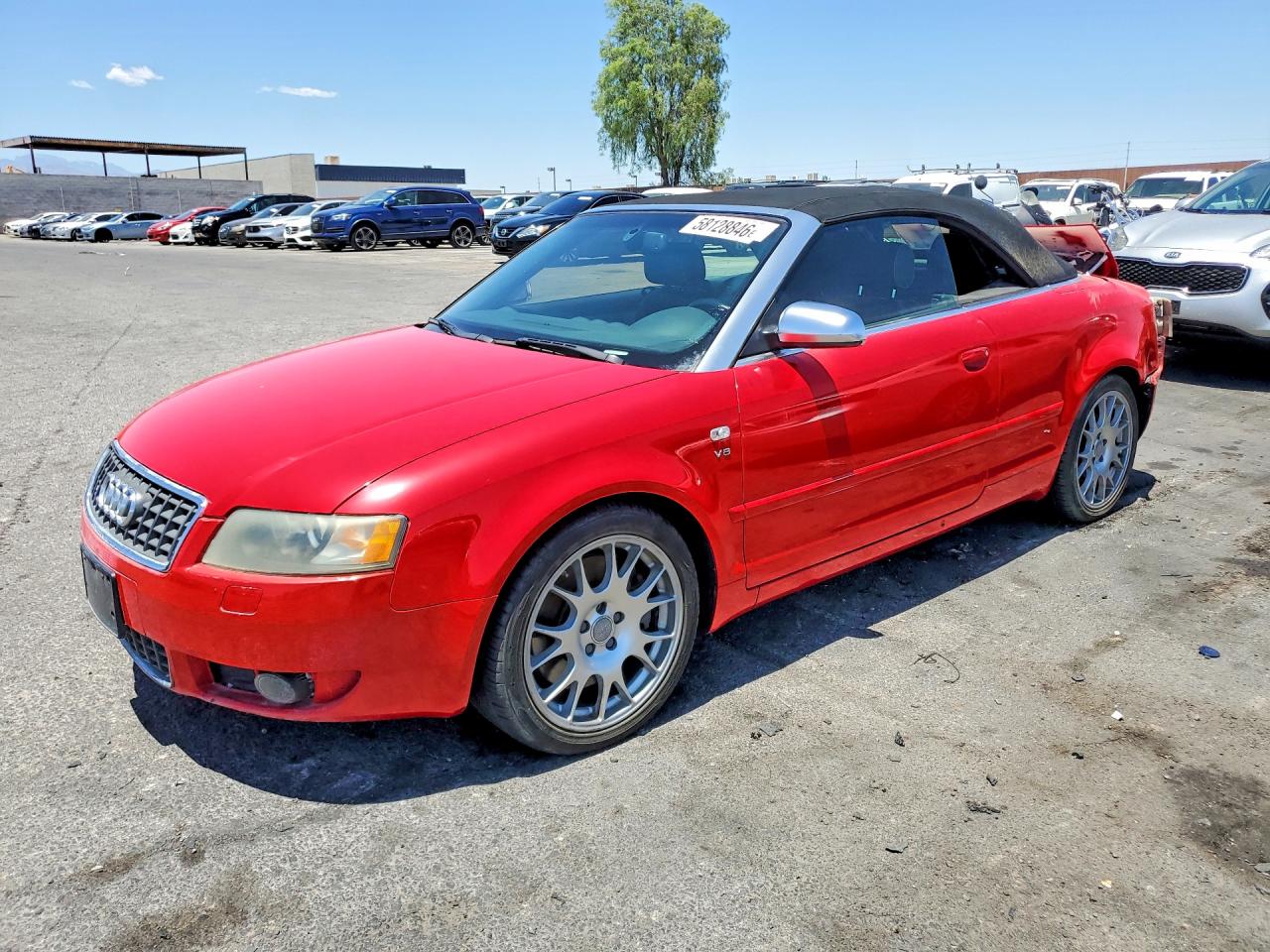 2006 Audi S4, VIN WUARL48H16K900132 — Rear end