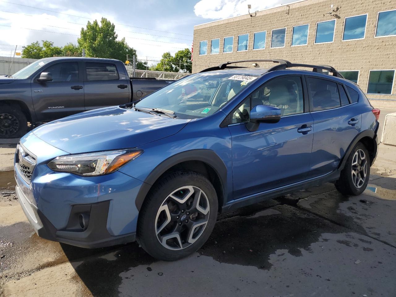 2019 Subaru Crosstrek Limited, VIN JF2GTAMC2K8235800 — Rear end