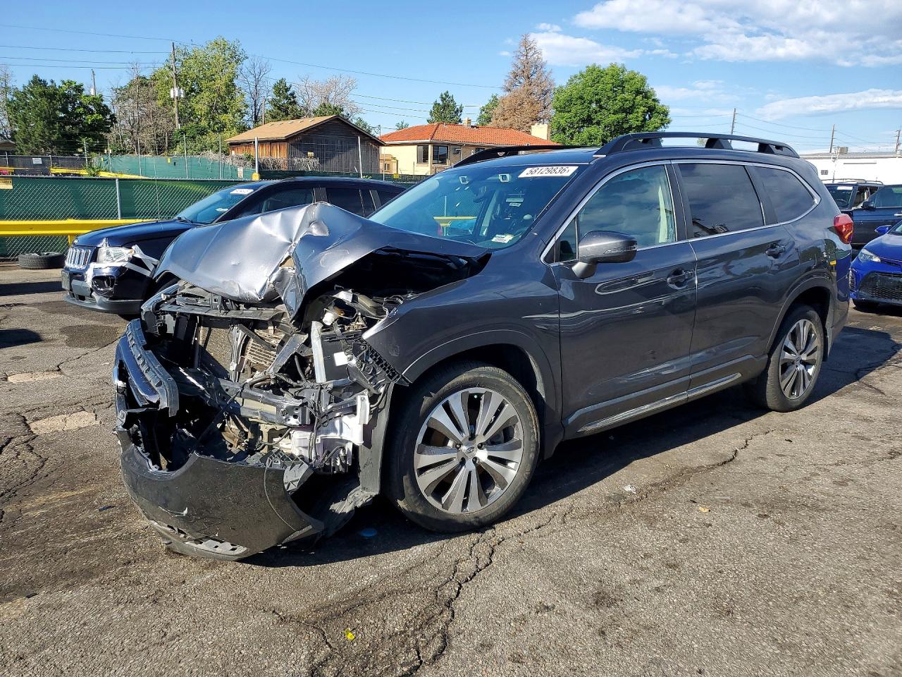 2021 Subaru Ascent Limited, VIN 4S4WMAPD9M3422068 — Front end