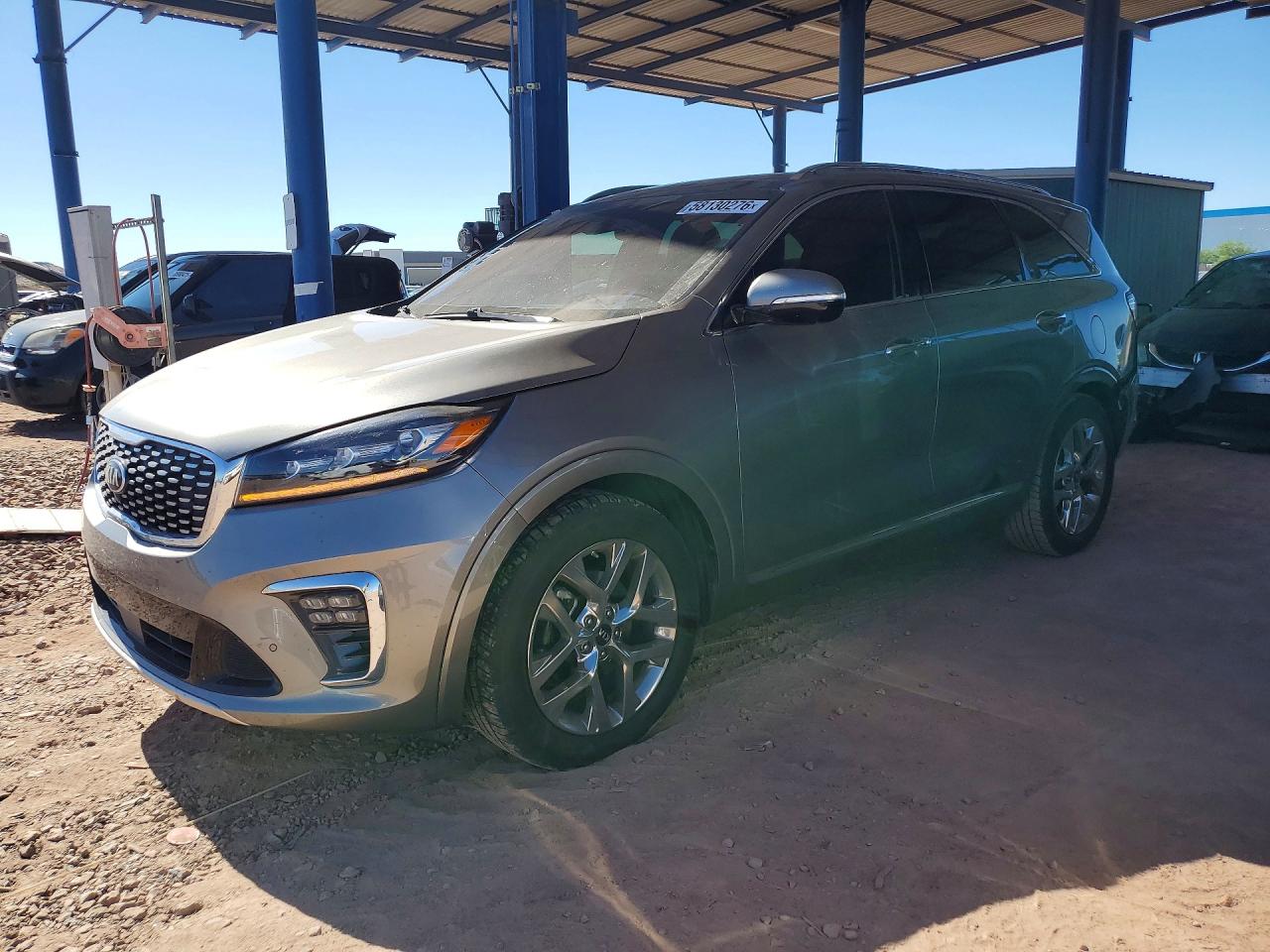 2019 Kia Sorento SX Limited, VIN 5XYPK4A56KG449884 — Rear end