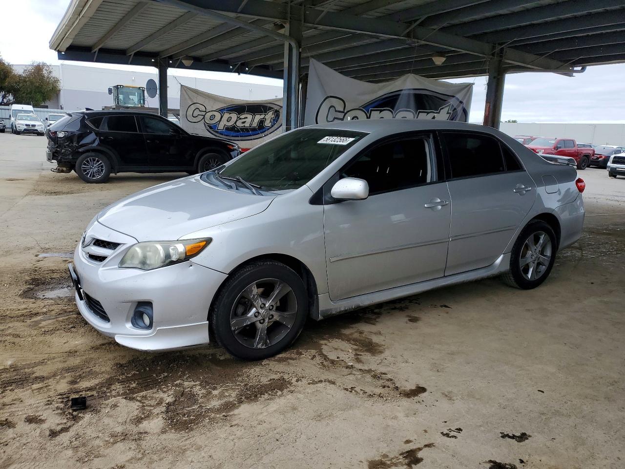 2011 Toyota Corolla S, VIN 2T1BU4EE5BC616973 — Front end