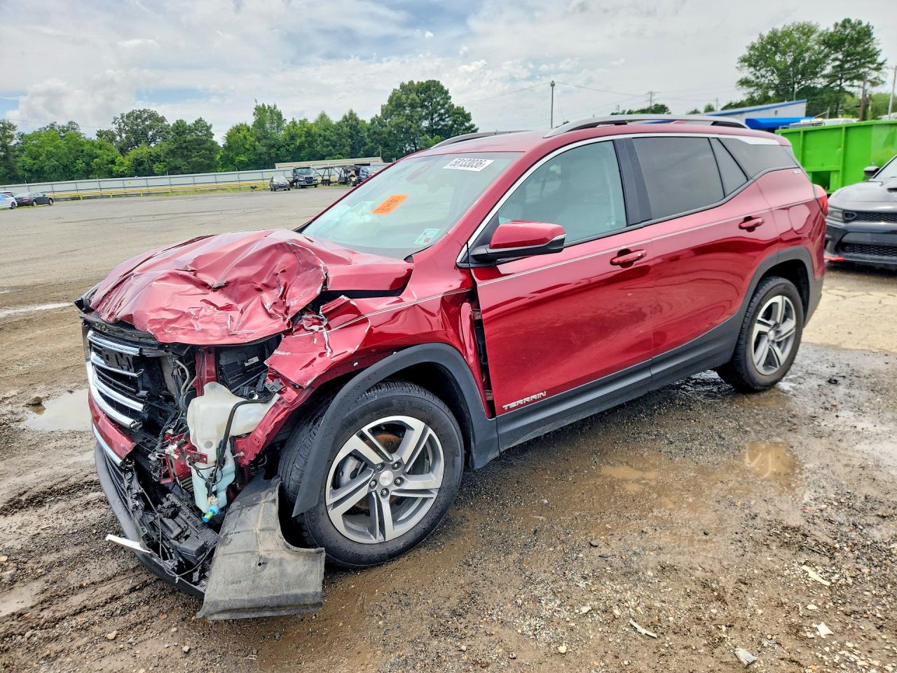 2021 GMC Terrain SLT, VIN 3GKALPEV6ML322714 — Front end
