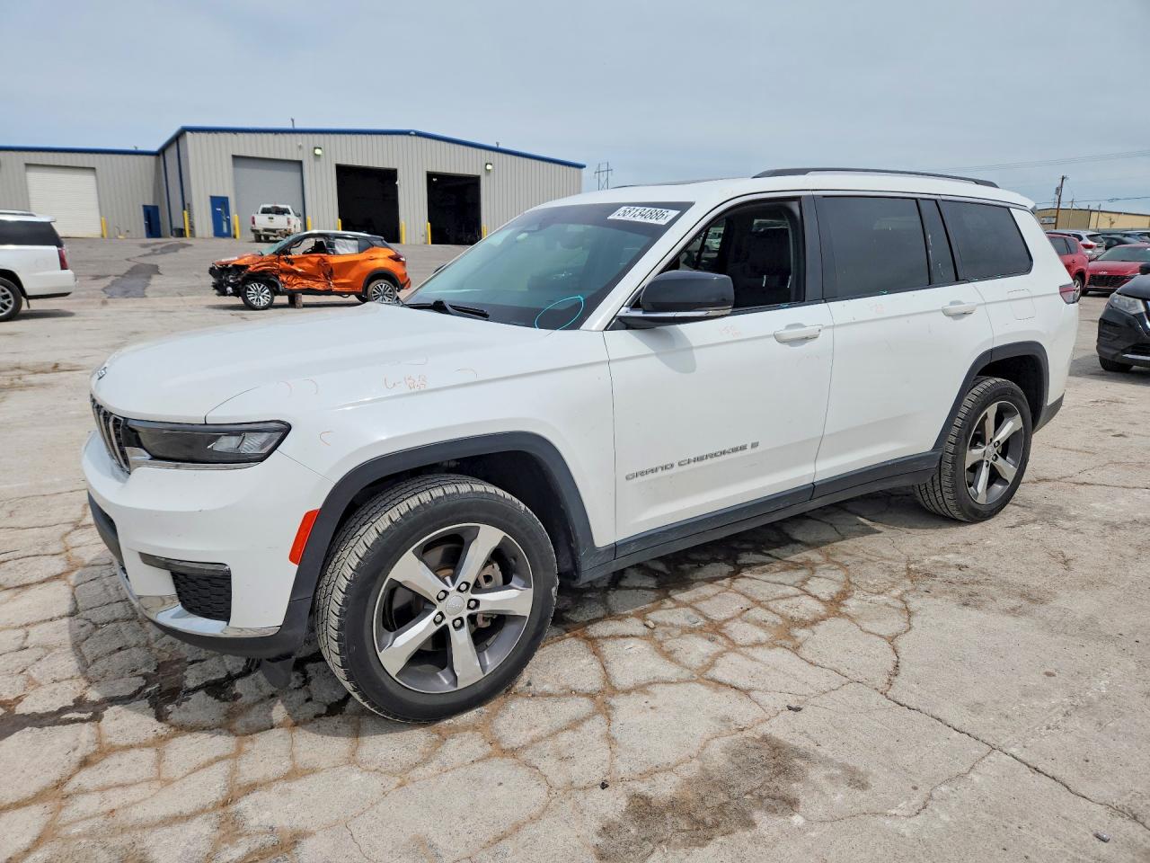 2021 Jeep Grand Cherokee Limited, VIN 1C4RJKBGXM8174112 — Hail