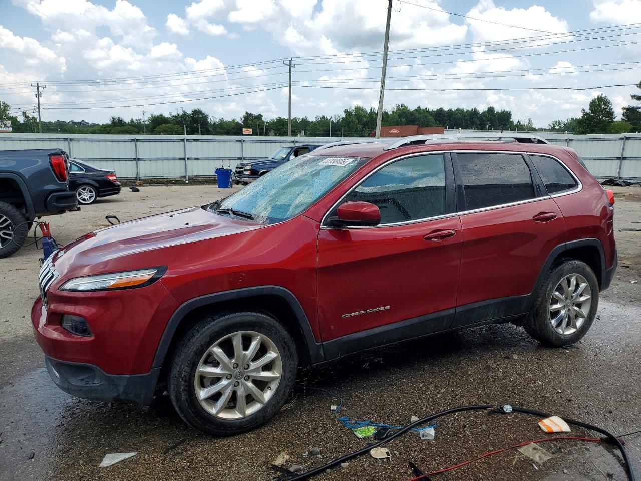 2016 Jeep Cherokee Limited, VIN 1C4PJMDS6GW344776 — Side