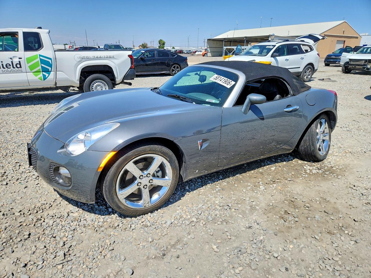 2008 Pontiac Solstice GXP, VIN 1G2MG35X78Y102532 — Зад