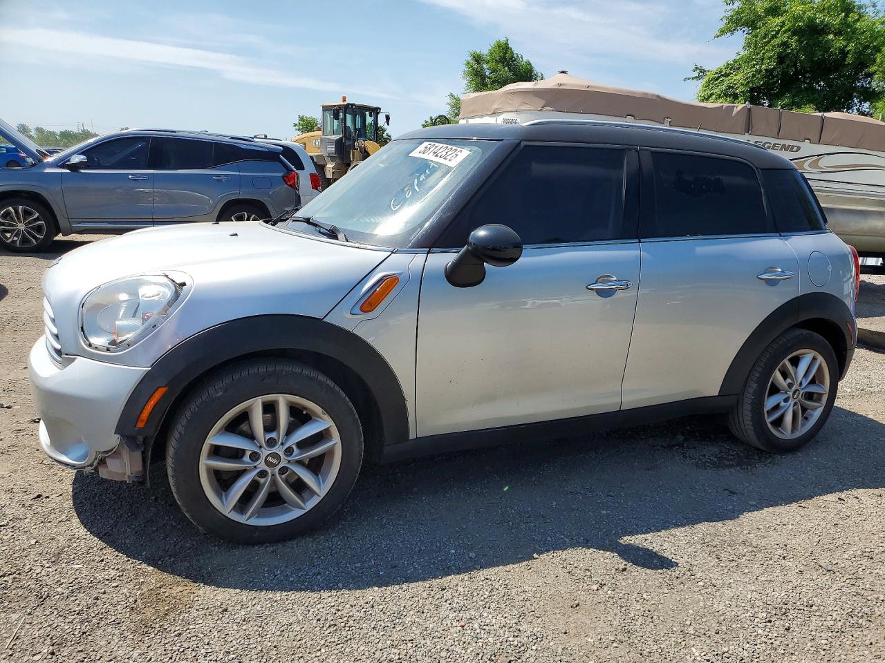 2011 MINI Countryman, VIN WMWZB3C53BWH95491 — Front end