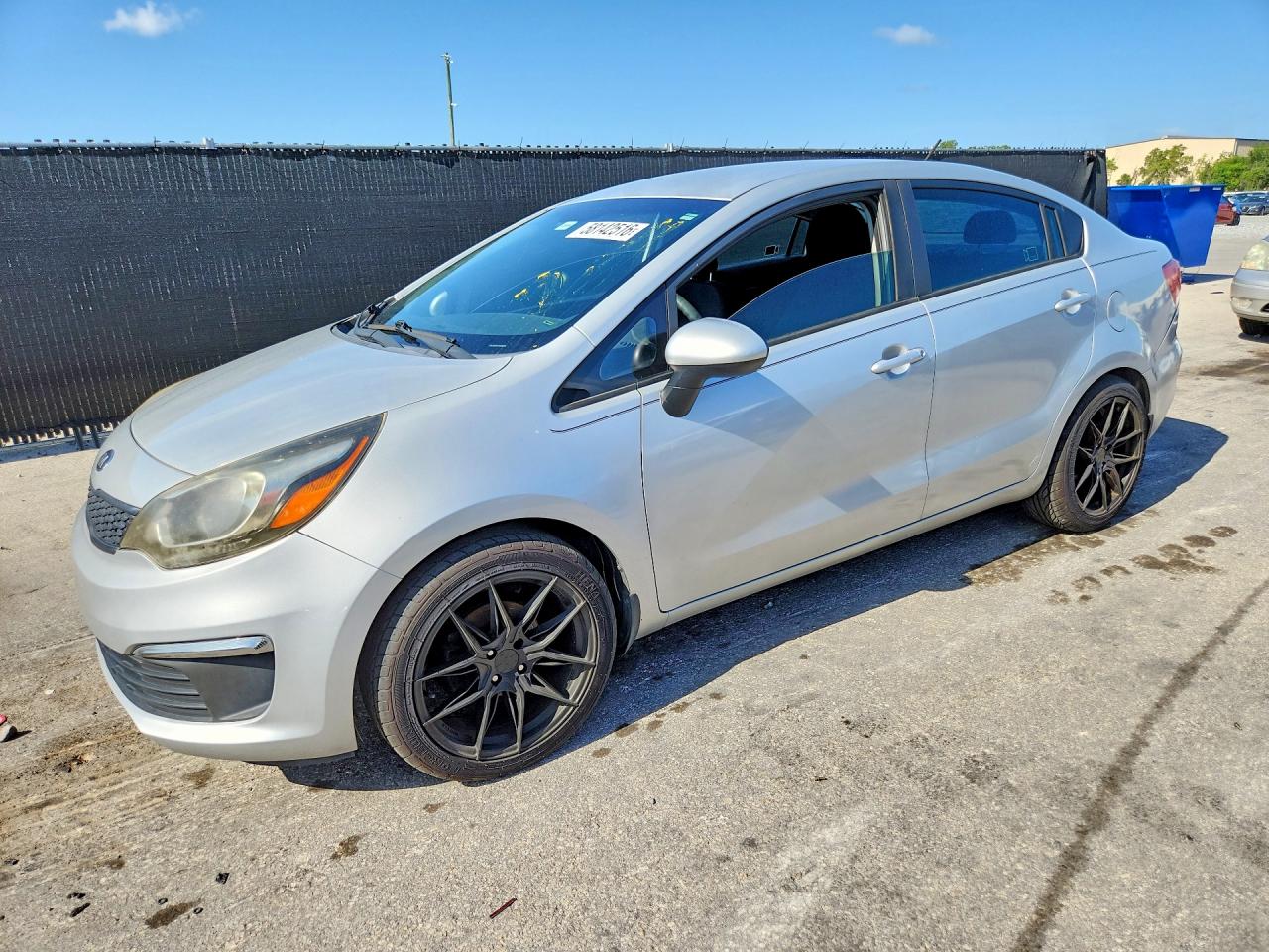 2016 Kia Rio LX, VIN KNADM4A35G6591534 — Side