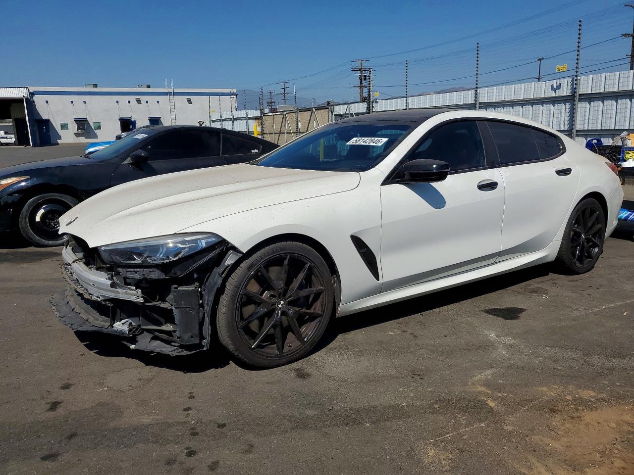 2020 BMW 8 Series 840i, VIN WBAGV2C09LCE08863 — Front end